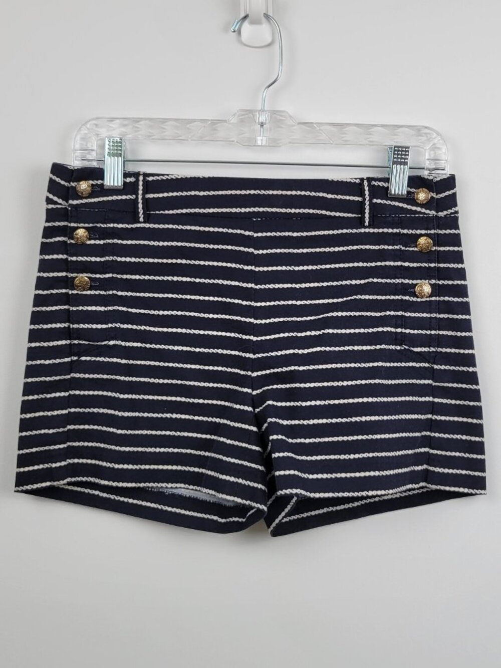 2010s Cynthia Rowley Nautical Sailor Broadfall Shorts
